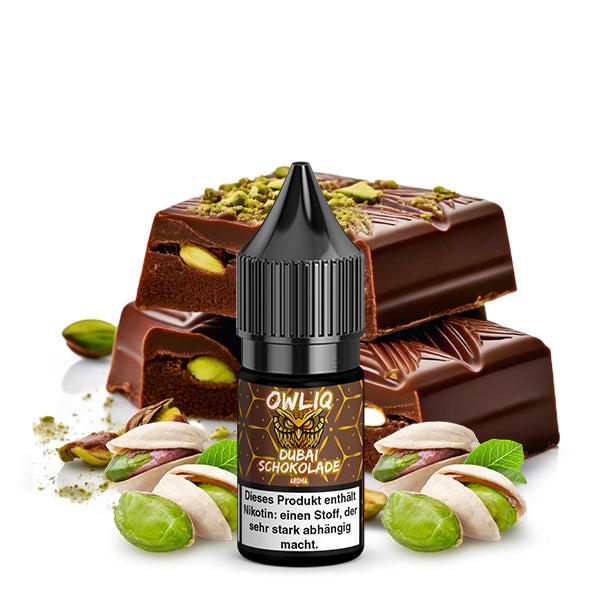 OWLIQ Liquid - Dubai Schokolade (10ml)