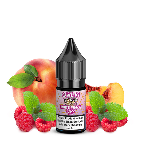 OWLIQ Liquid - White Peach Razz (10ml)