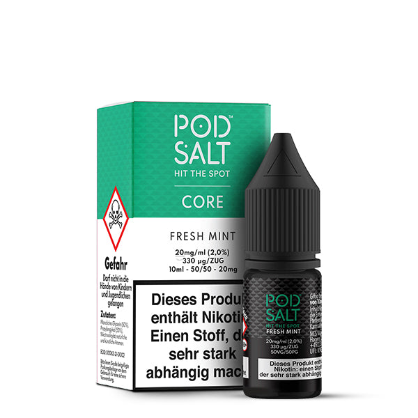 POD SALT CORE Liquid - Fresh Mint (10ml)