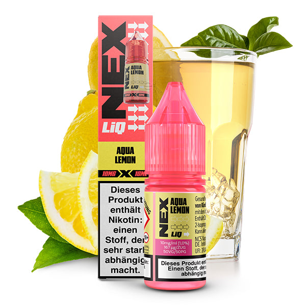 POD SALT NexLiq Liquid- Aqua Strawberry (10ml)