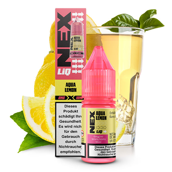 POD SALT NexLiq Liquid- Aqua Strawberry (10ml)