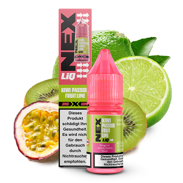 POD SALT NexLiq Liquid- Kiwi Passionfruit Lime (10ml)