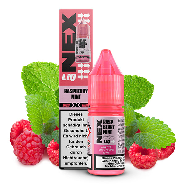 POD SALT NexLiq Liquid- Raspberry Mint (10ml)