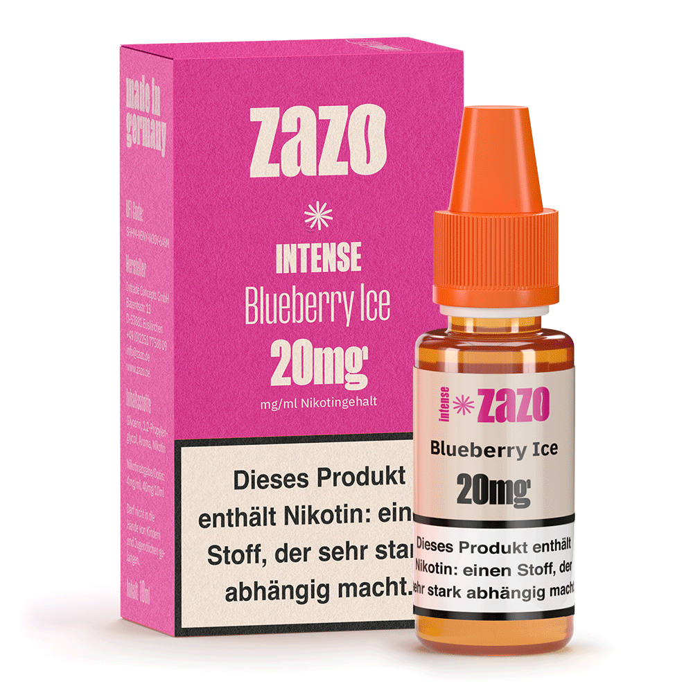 Zazo Intense Liquid - Blueberry Ice (10ml)