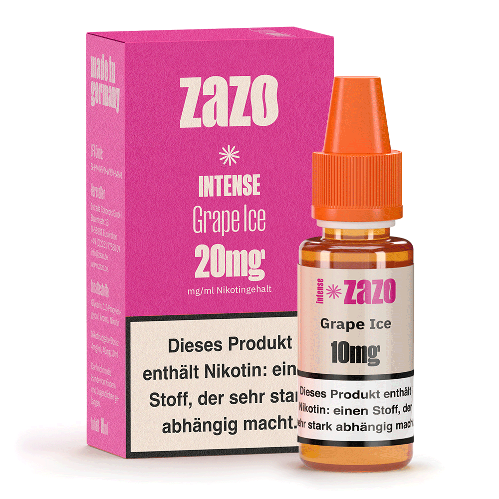 Zazo Intense Liquid - Grape Ice (10ml)