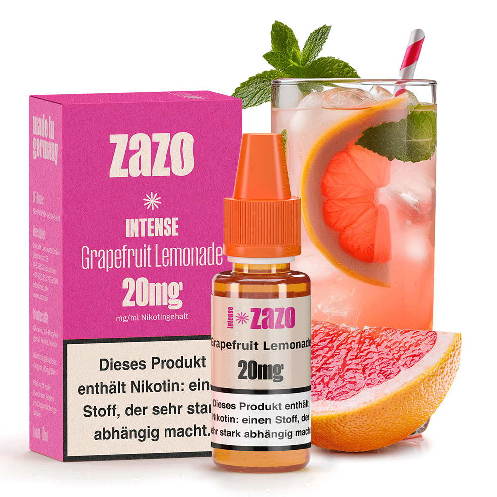 Zazo Intense Liquid - Grapefruit Lemonade (10ml)