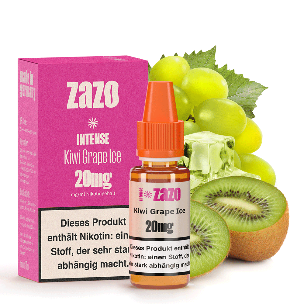 Zazo Intense Liquid - Kiwi Grape Ice (10ml)