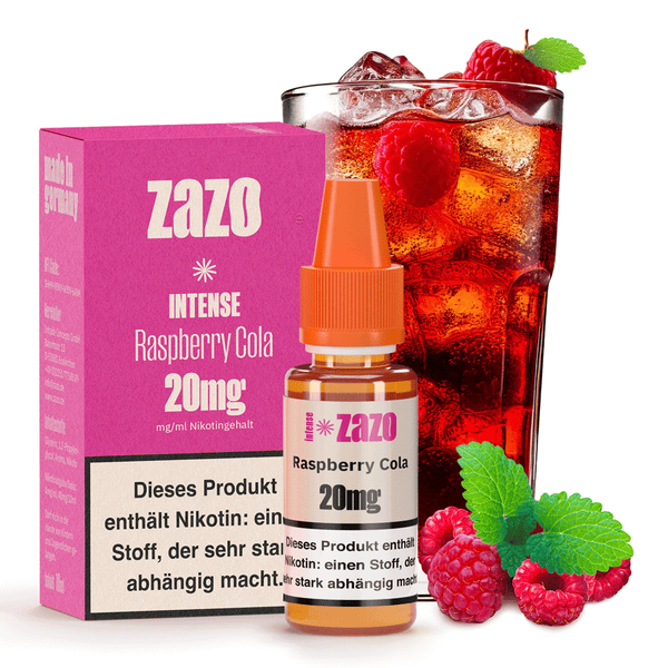 Zazo Intense Liquid - Raspberry Cola (10ml)