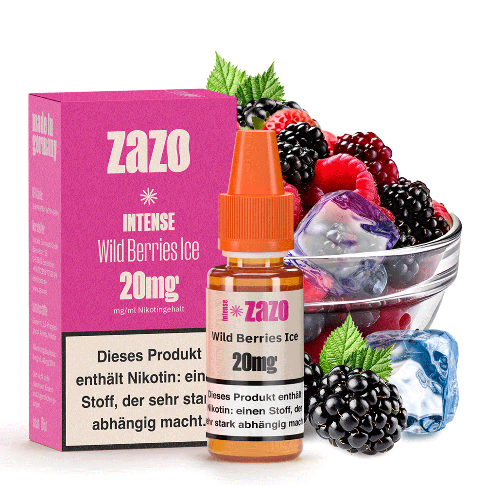 Zazo Intense Liquid - Wild Berries Ice (10ml)